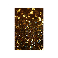 Golden glitter (Print Only)