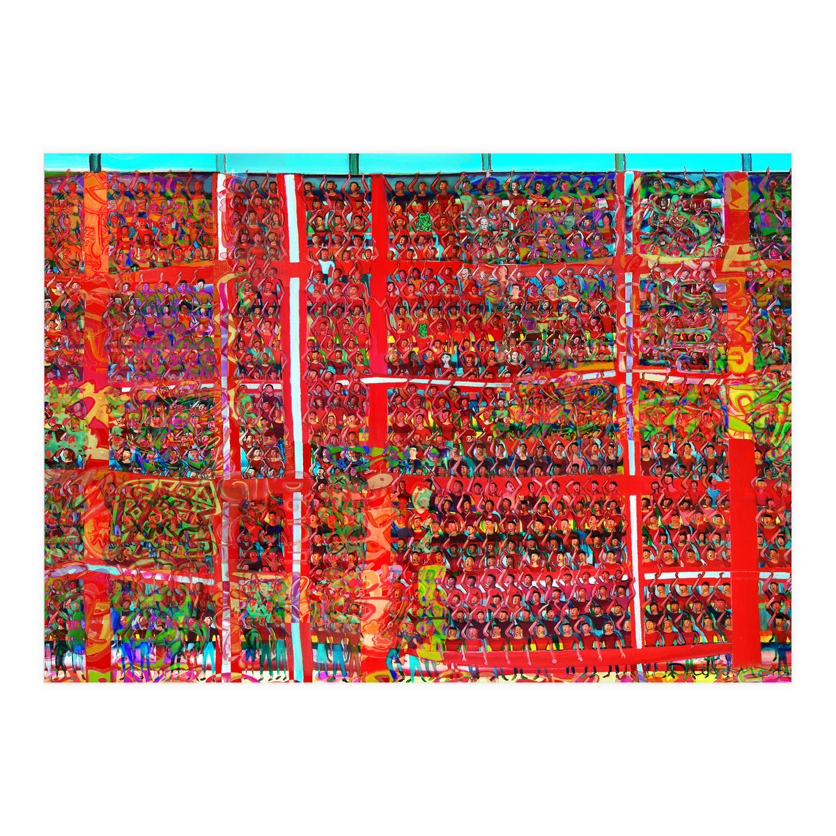 Gran Hinchada Roja 12 (Print Only)