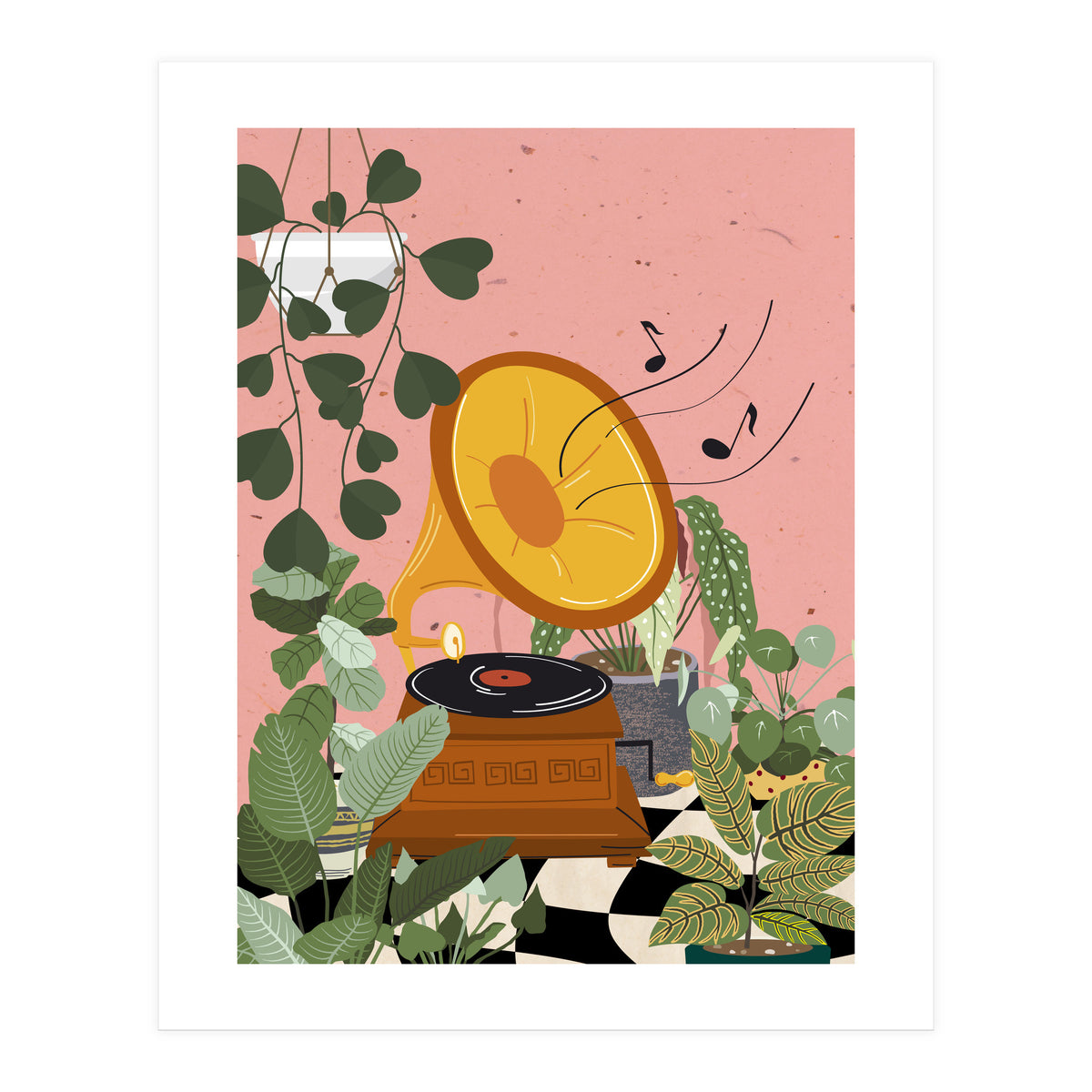 Music in My Garden (Print Only)