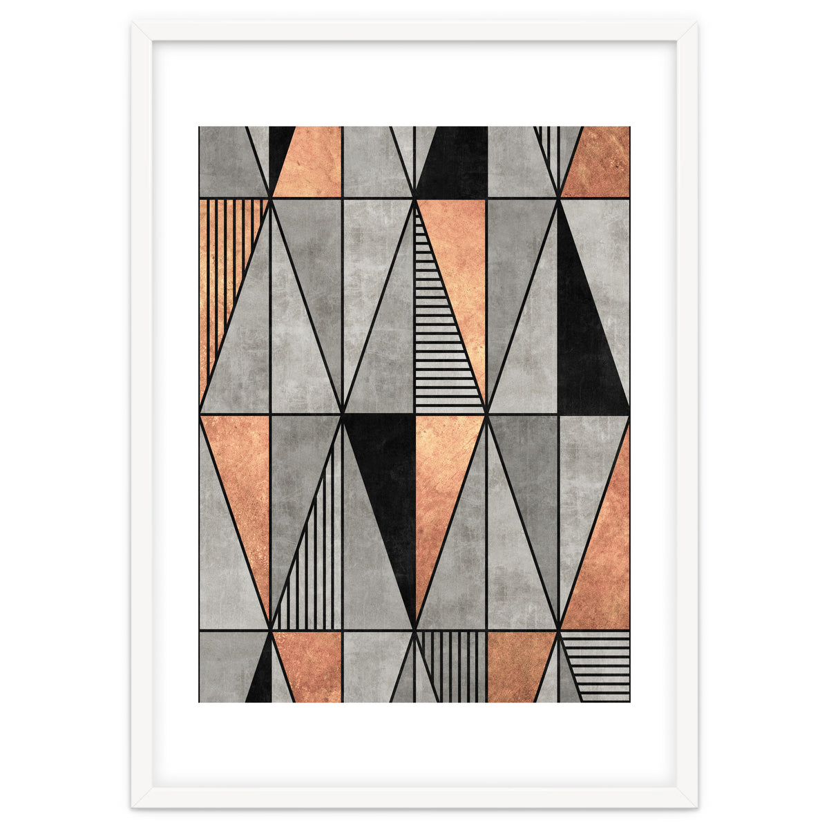 Concrete and Copper Triangles