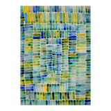 Abstract rectangle pattern in green (Print Only) thumbnail