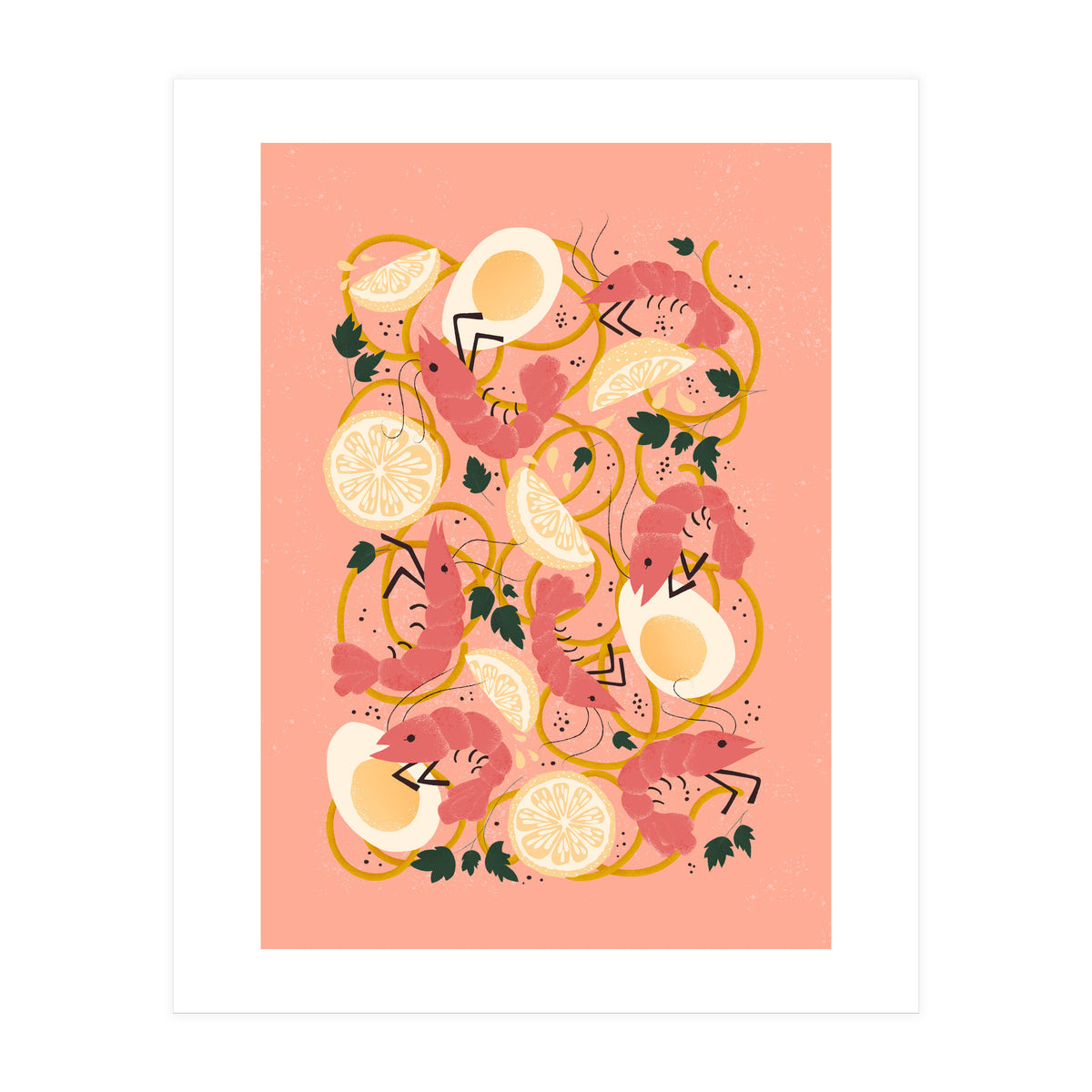 Ramen Shrimp And Noodle Soup (Print Only)