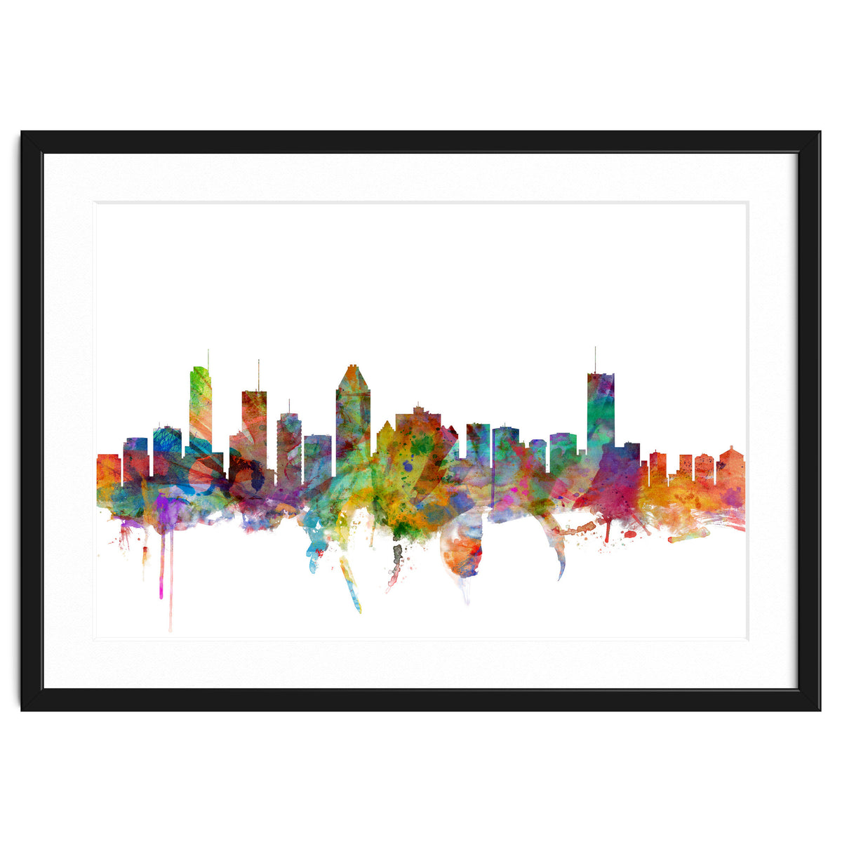 Montreal Canada Skyline