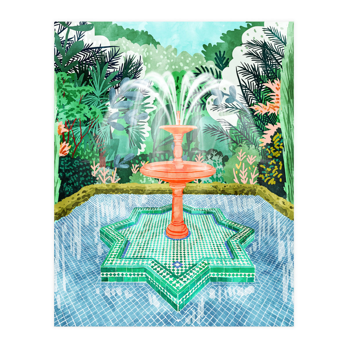 The Fountain Of Life (Print Only)