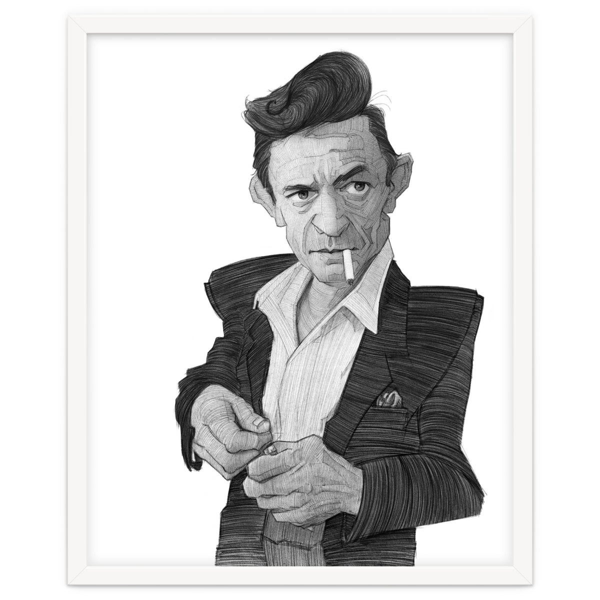 Johnny Cash Portrait