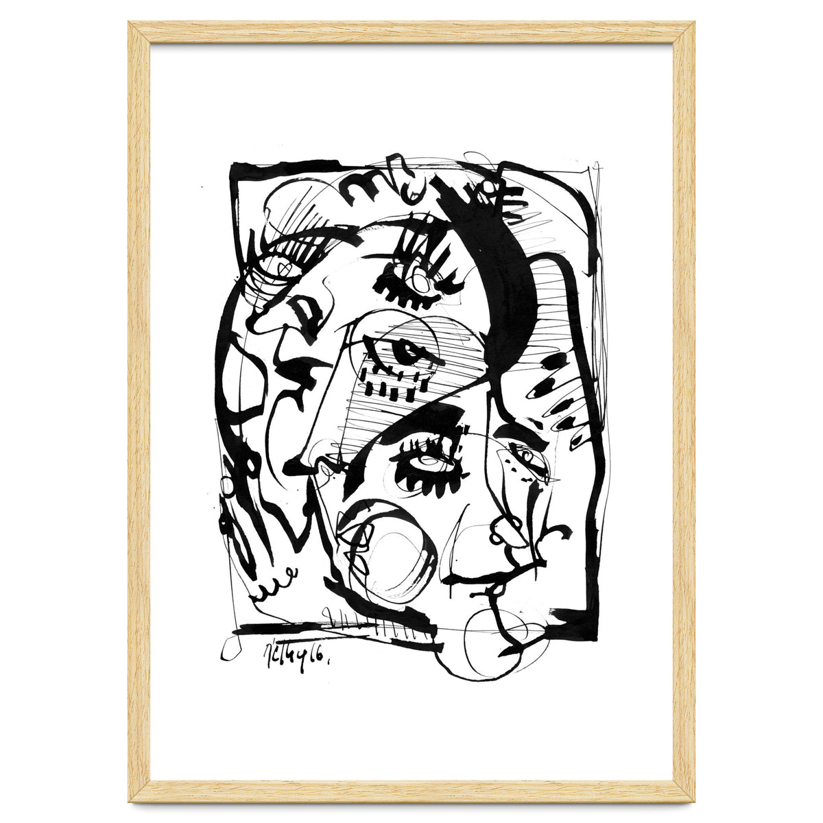 The Pretty People - b&w