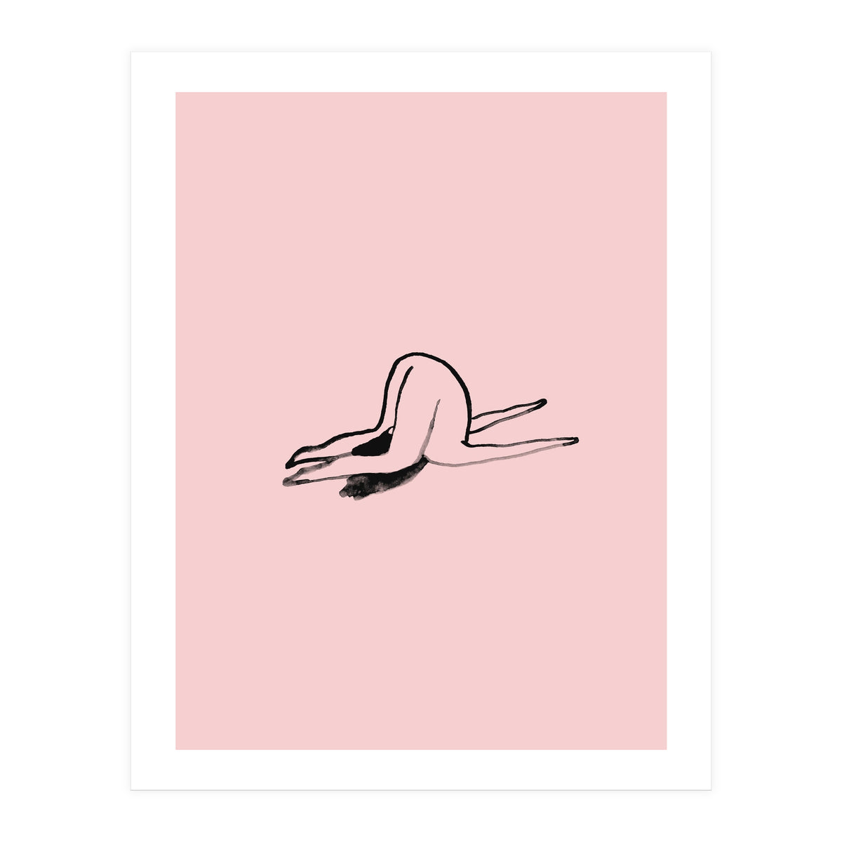 Earpressurepose (Print Only)