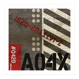 Abstract Industrial Grey Stripes (Print Only) thumbnail