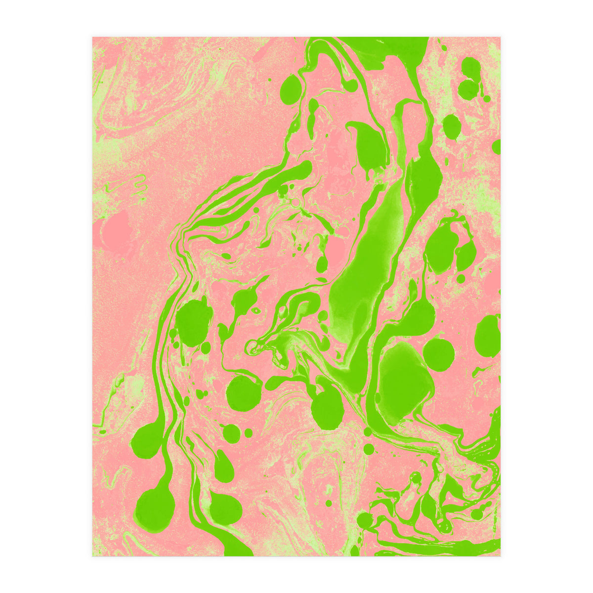 Blush And Greenery (Print Only)