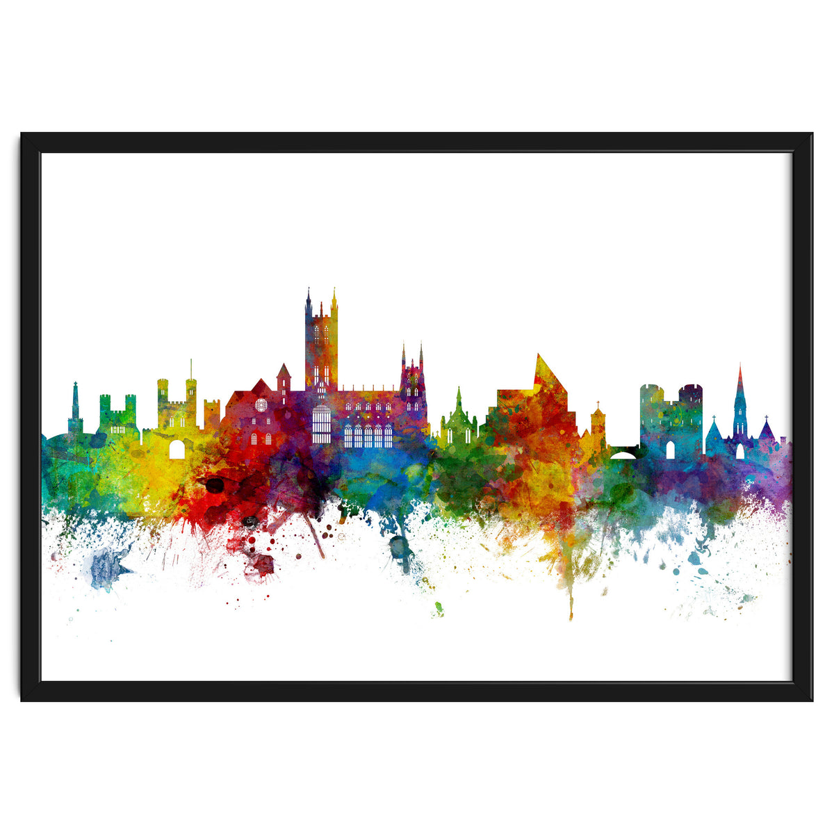 Canterbury England Skyline