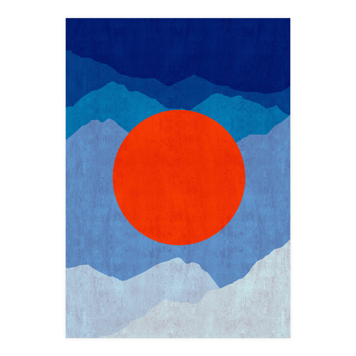 Geometric landscape II (Print Only)