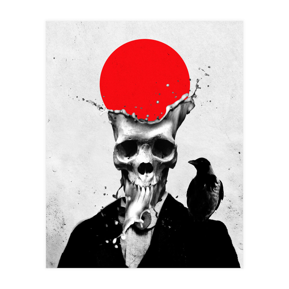 Splash Skull (Print Only)