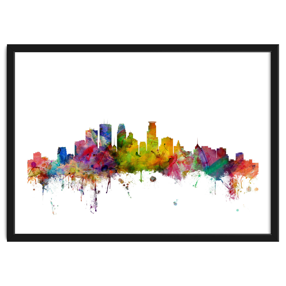 Minneapolis Minnesota Skyline