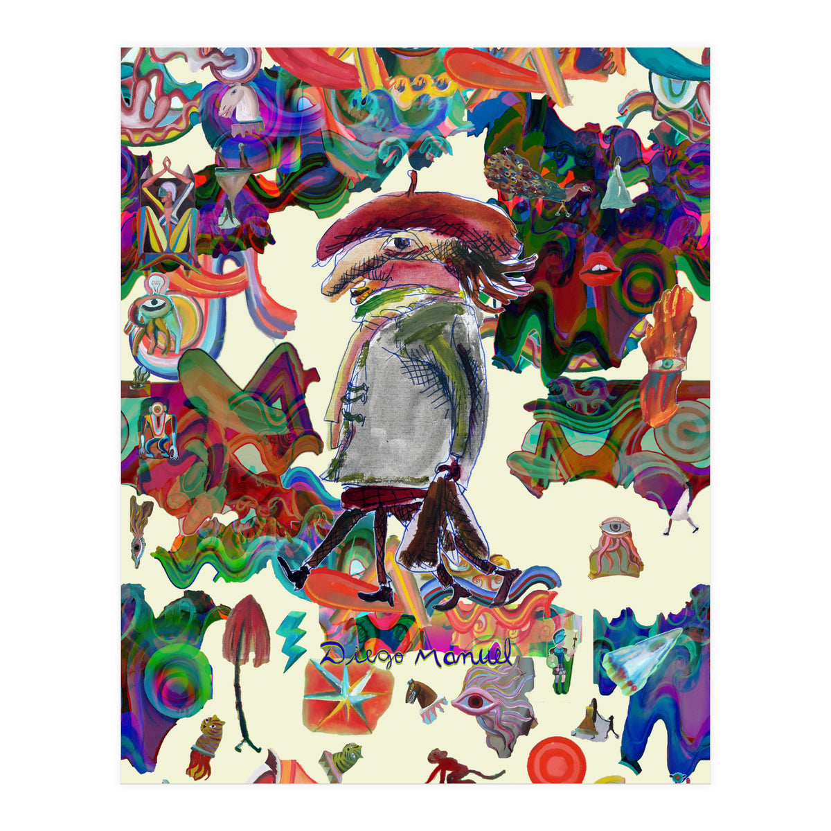 Graffitis 2021 Tapiz 64 (Print Only)