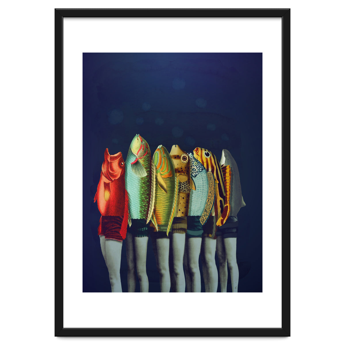 A Gaggle Of Reverse Mermaids