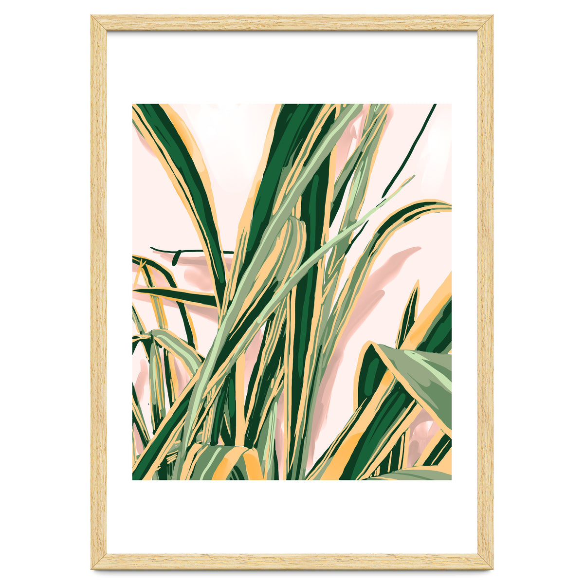 Blush Botanical Unfolding