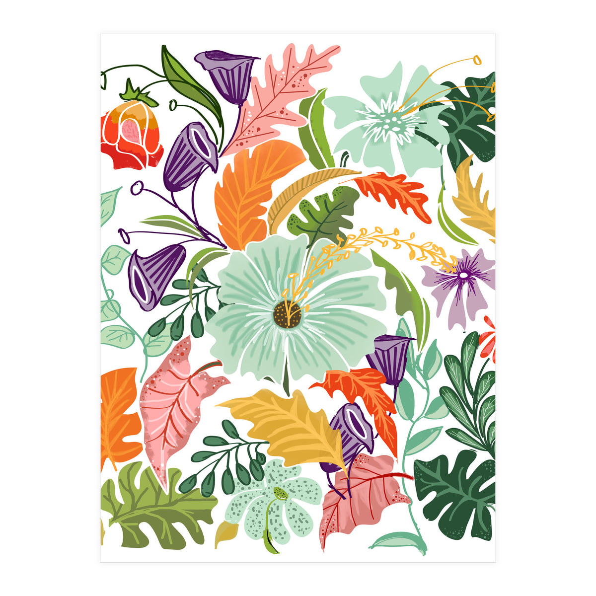 Hello Tropical (Print Only)