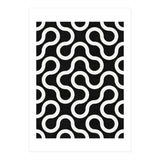 My Favorite Geometric Patterns No.36 - Black (Print Only) thumbnail