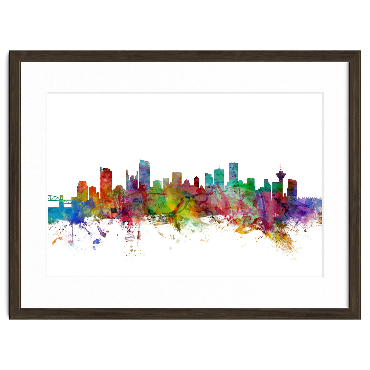 Vancouver Canada Skyline