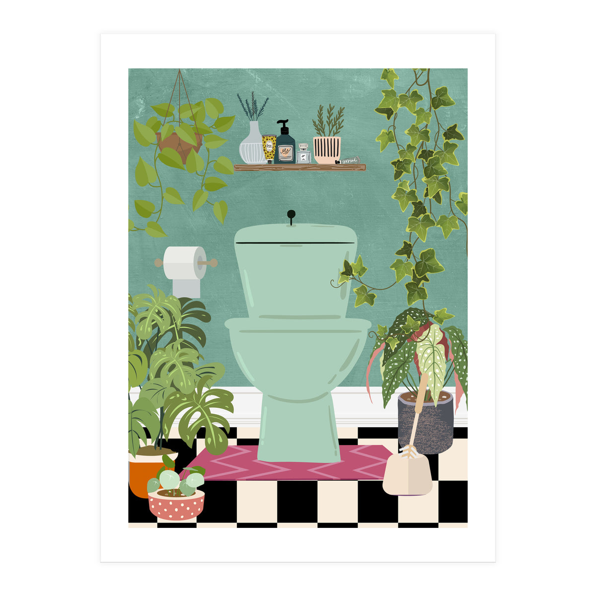 Botanical Loo (Print Only)