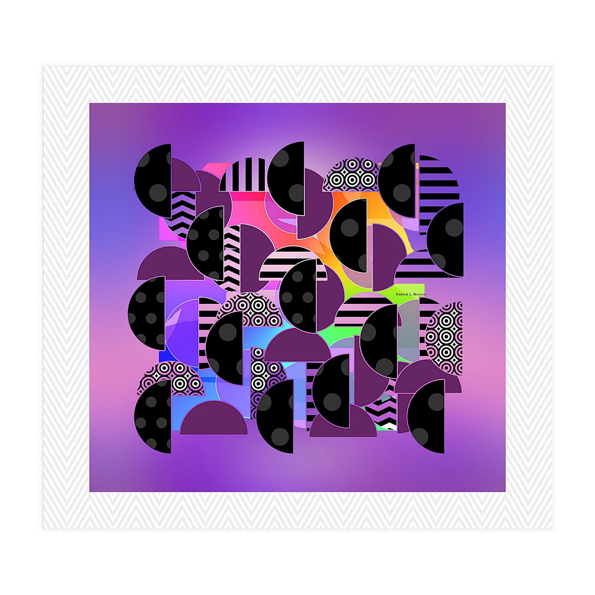 ABSTRACT HALVES (Print Only)