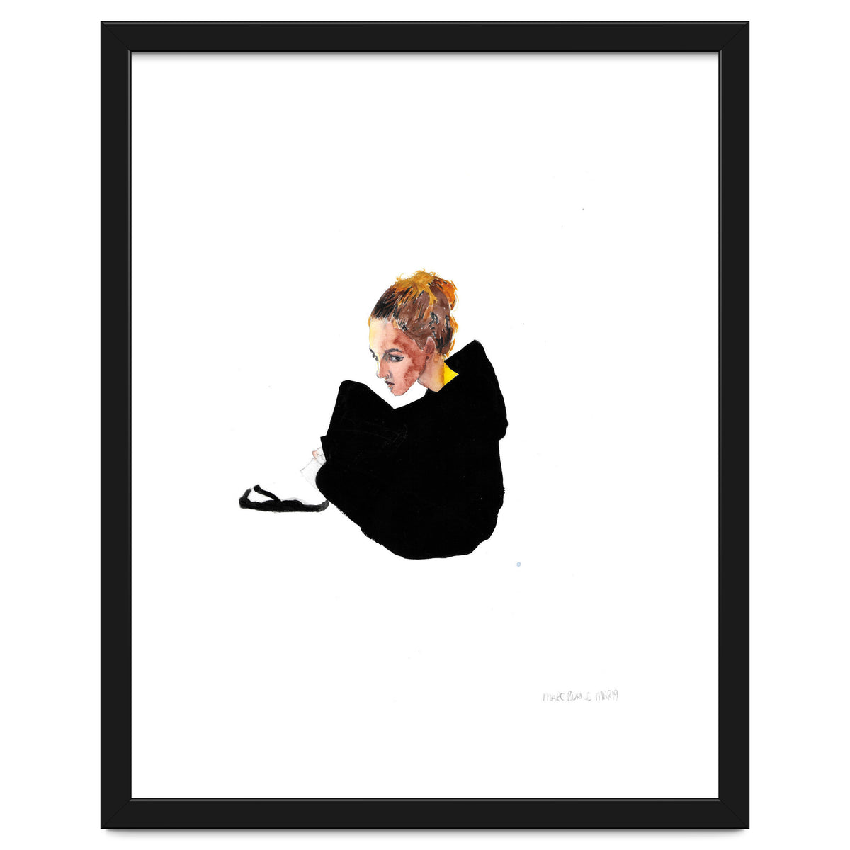 Untitled #16 - Woman in black