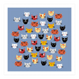 Multiple Cats (Print Only) thumbnail