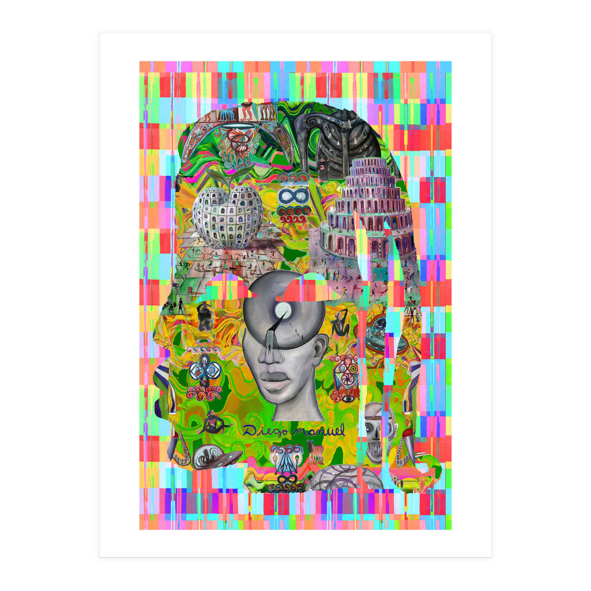 Abstracto Pop Nuevo B Nuevo 19 (Print Only)