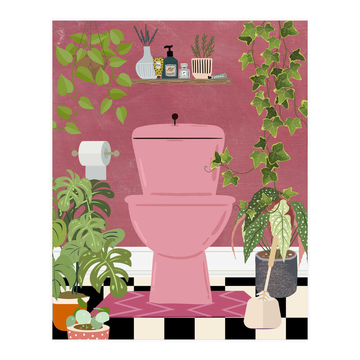Pink Toilet (Print Only)