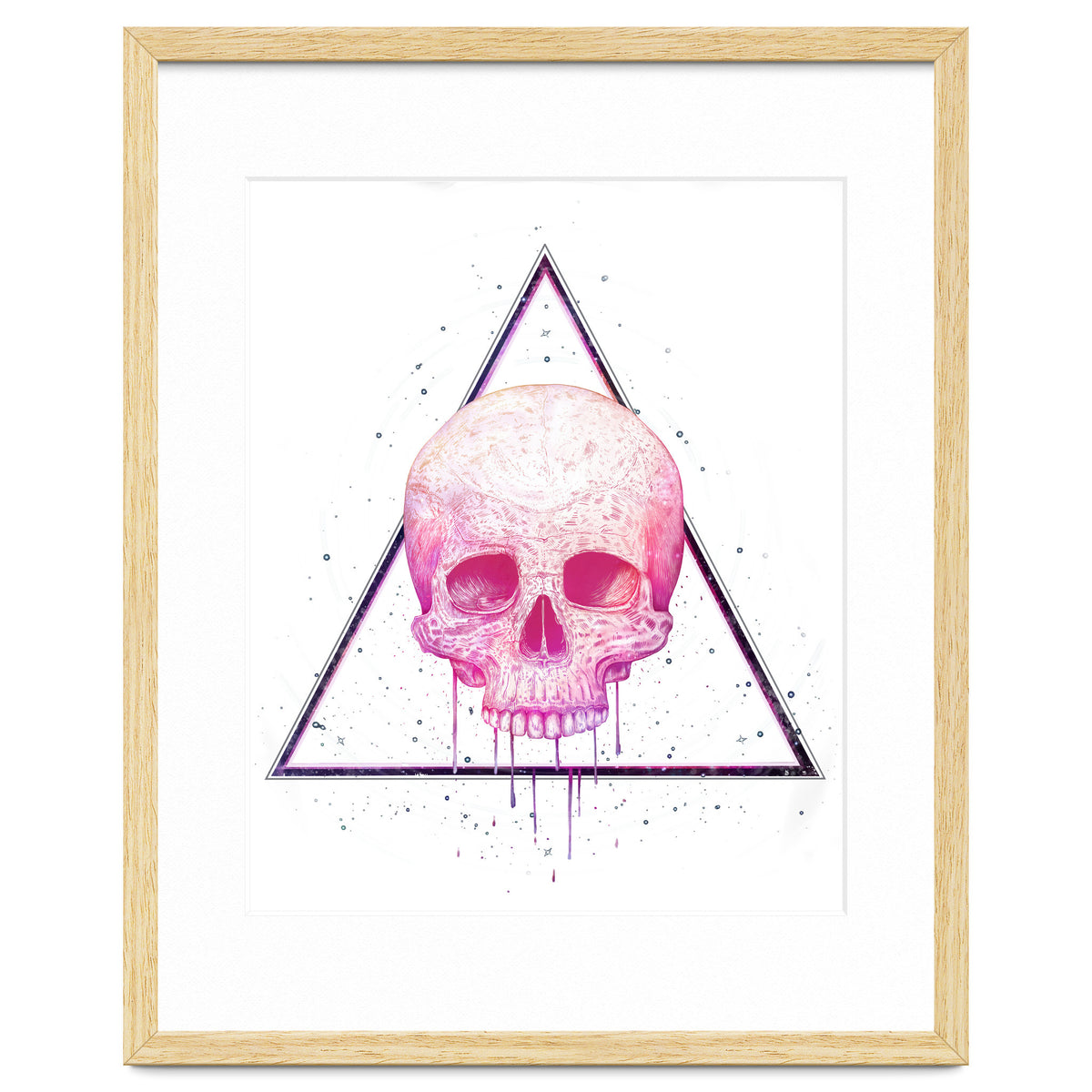 Skull In Triangle