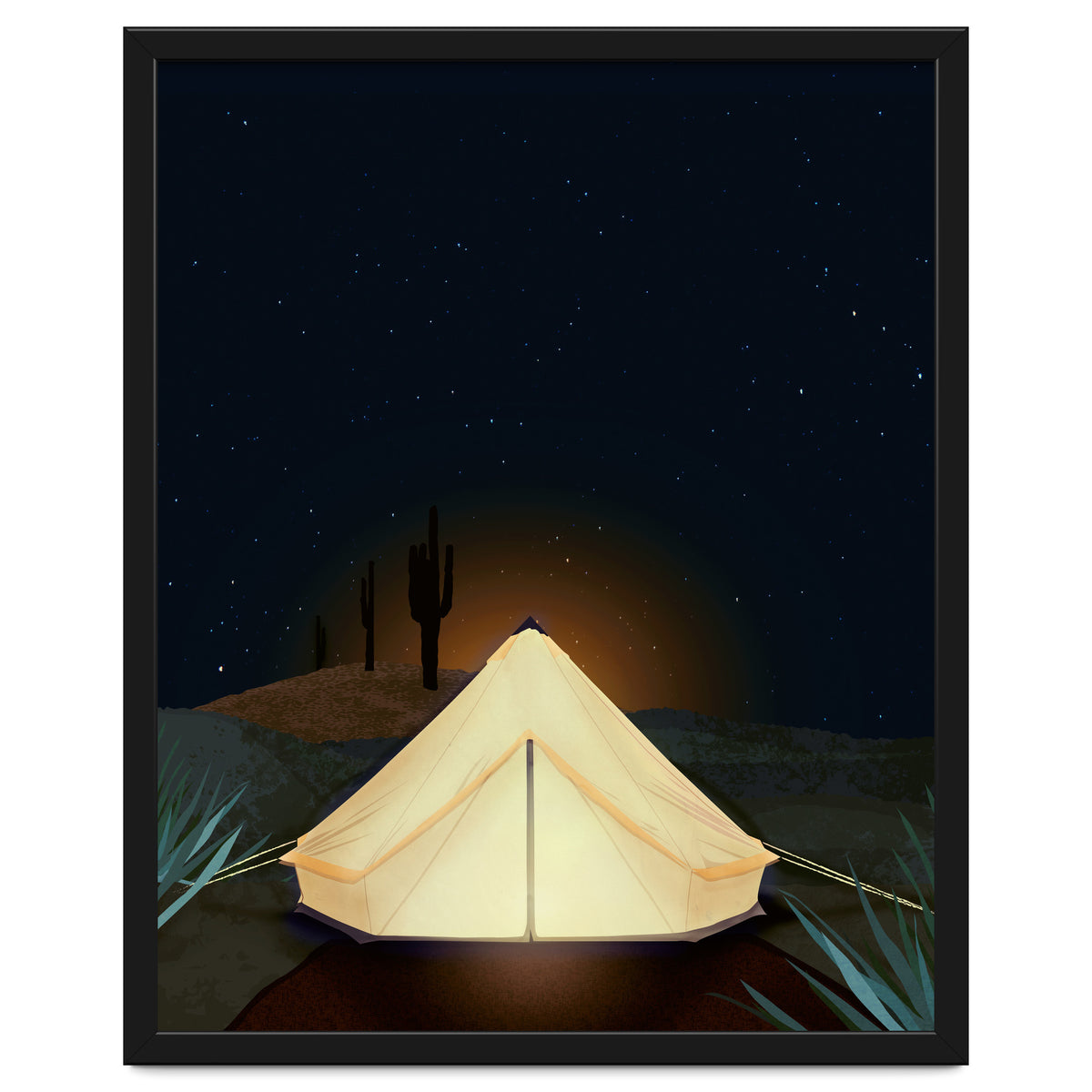 Tent at Night