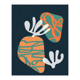Retro Botanical Abstract Geometric Art (Print Only) thumbnail