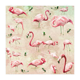 Flamingos Vintage Pink (Print Only) thumbnail