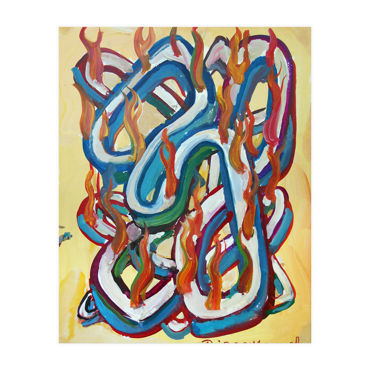 Graffiti Goteado 11 (Print Only)