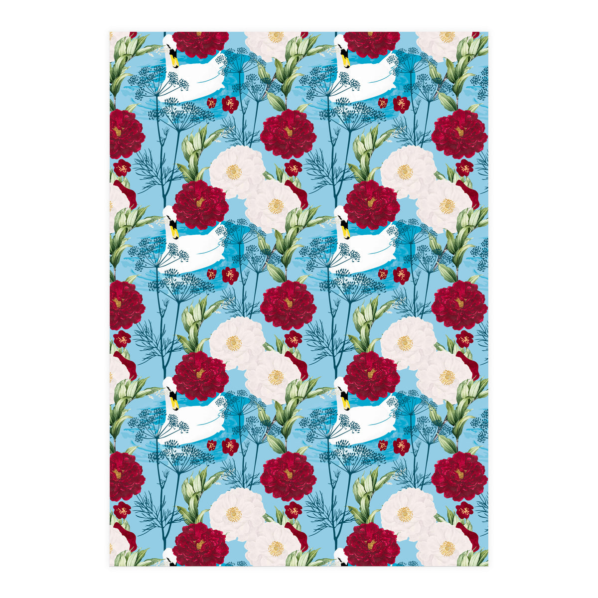 Swan Pond (Print Only)