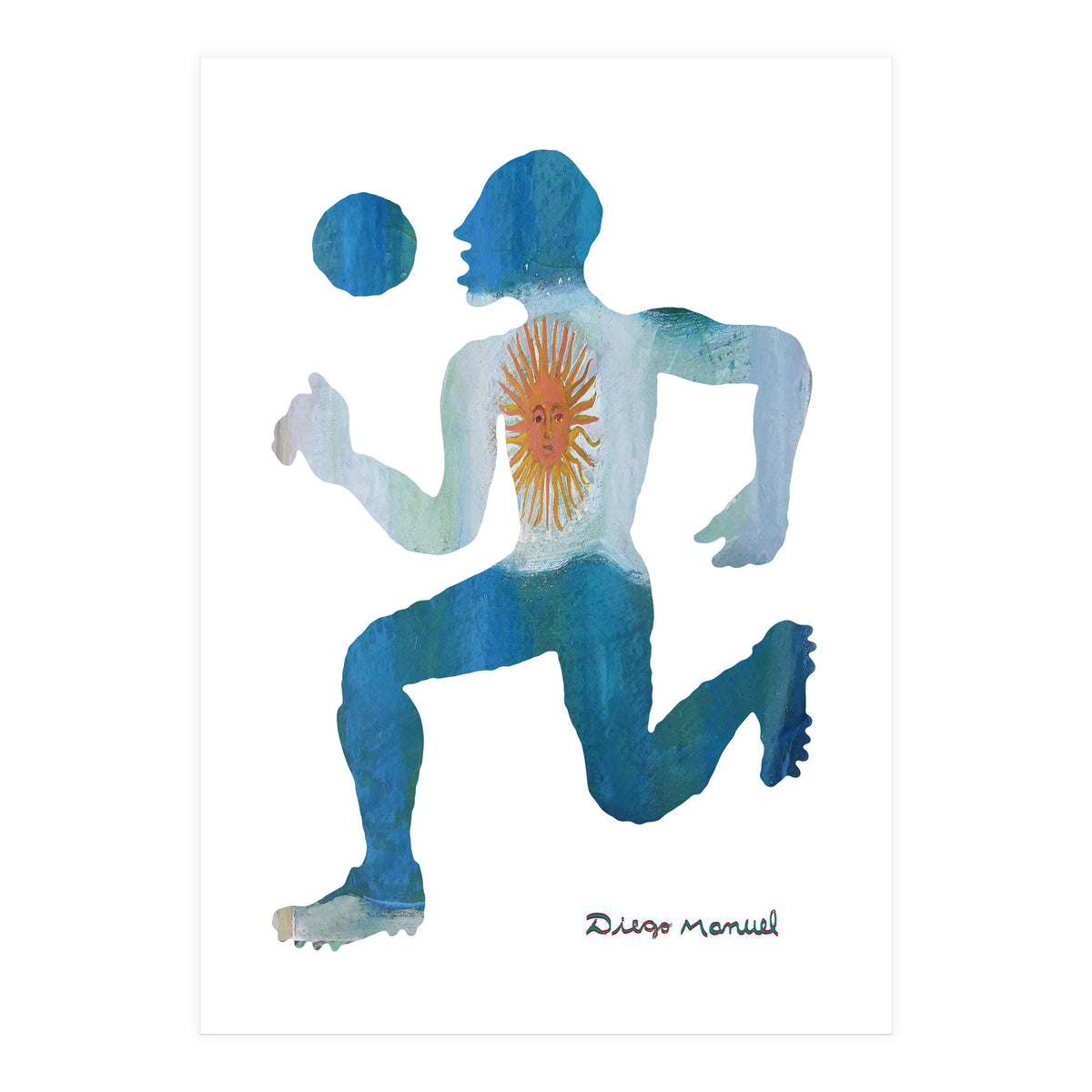 Jugador Nuevo 1 8  (Print Only)