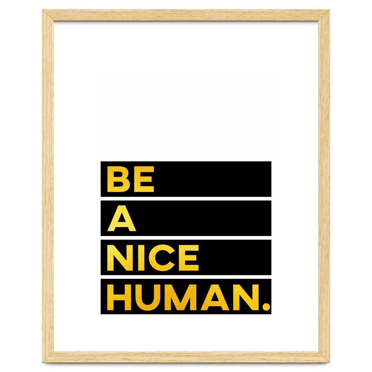 Be A Nice Human