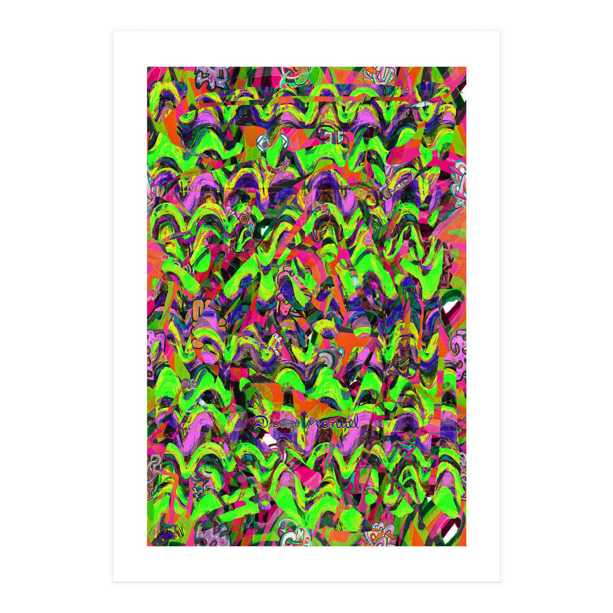 New Graffiti B 24 (Print Only)