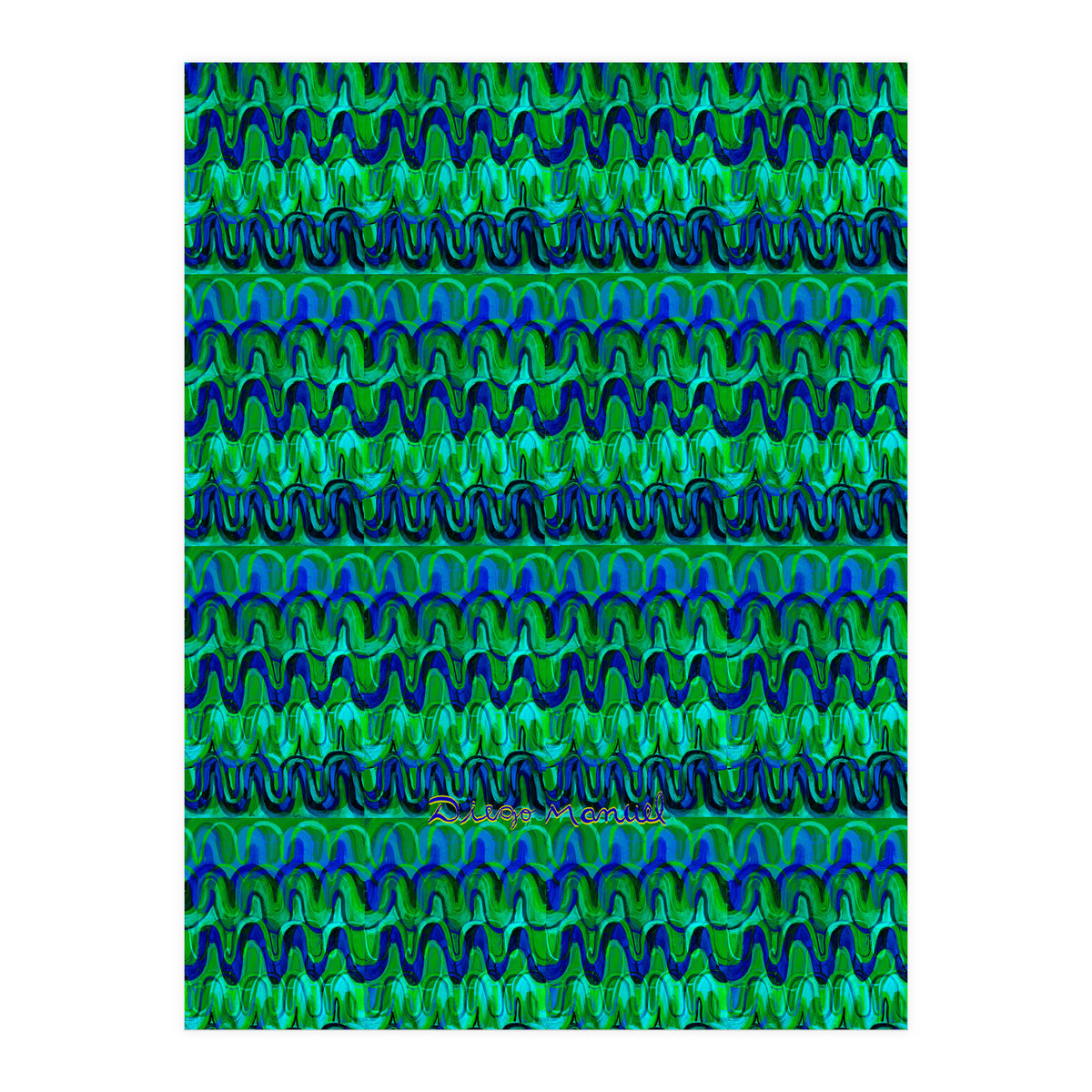 New Graffiti B 50 (Print Only)