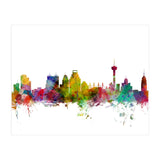 San Antonio Texas Skyline (Print Only) thumbnail