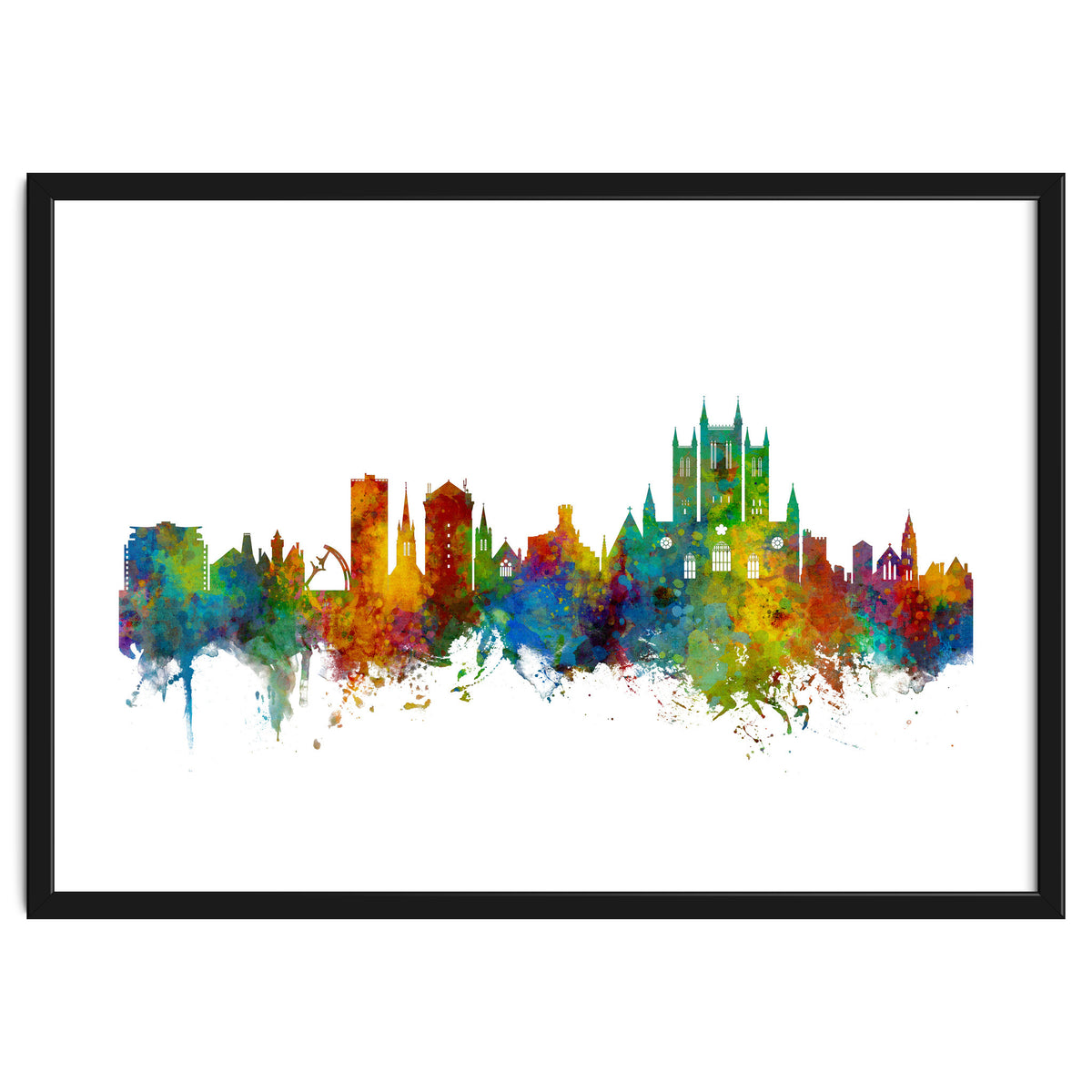 Lincoln England Skyline