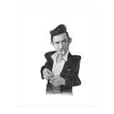 Johnny Cash Portrait (Print Only) thumbnail