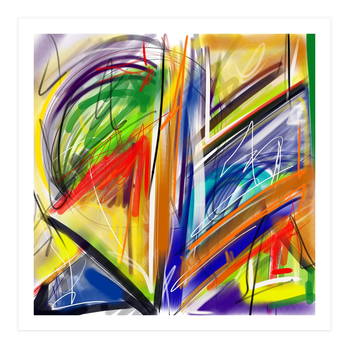 Expressions Of Life In Color (Print Only)