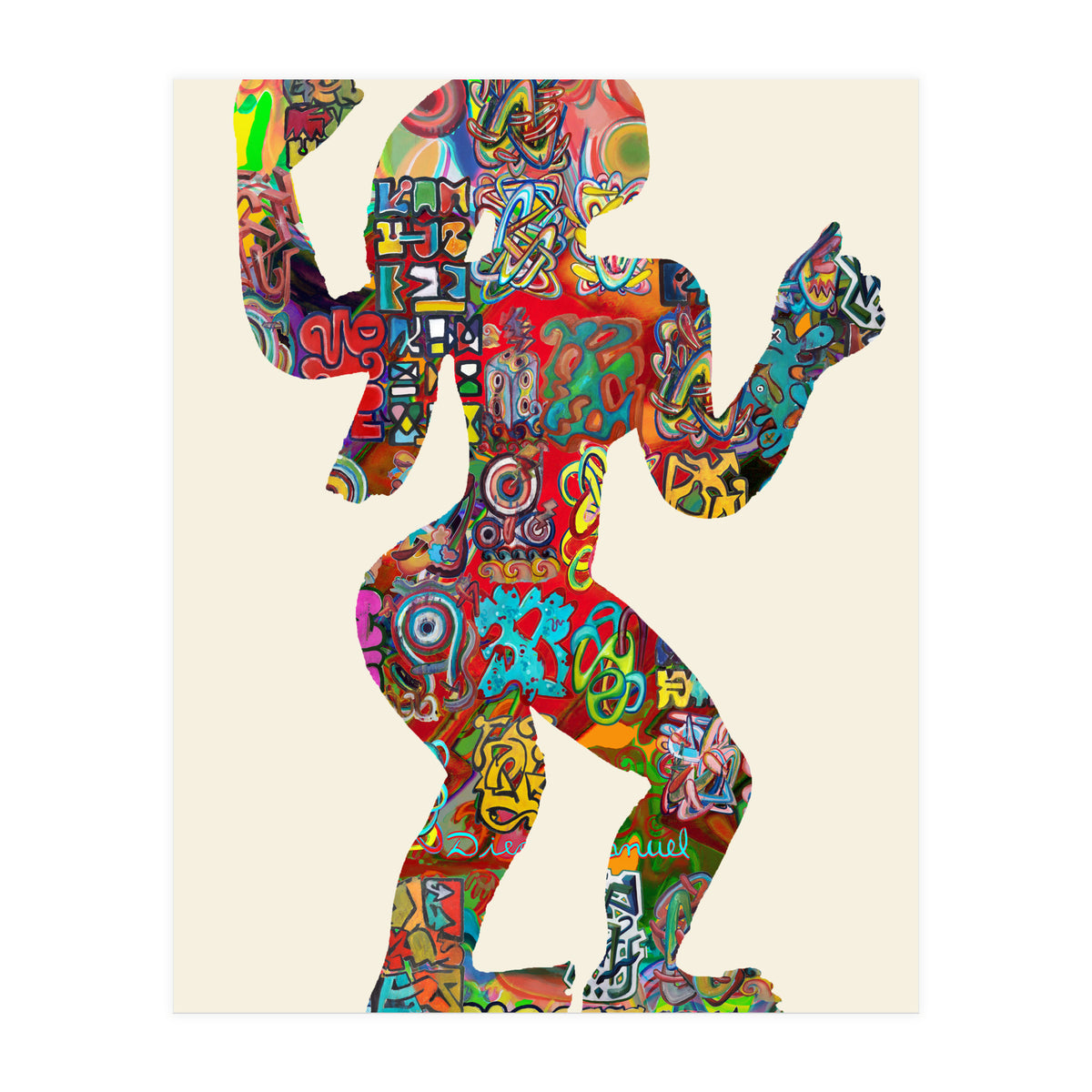 Graffiti Digital Nuevo 5 (Print Only)