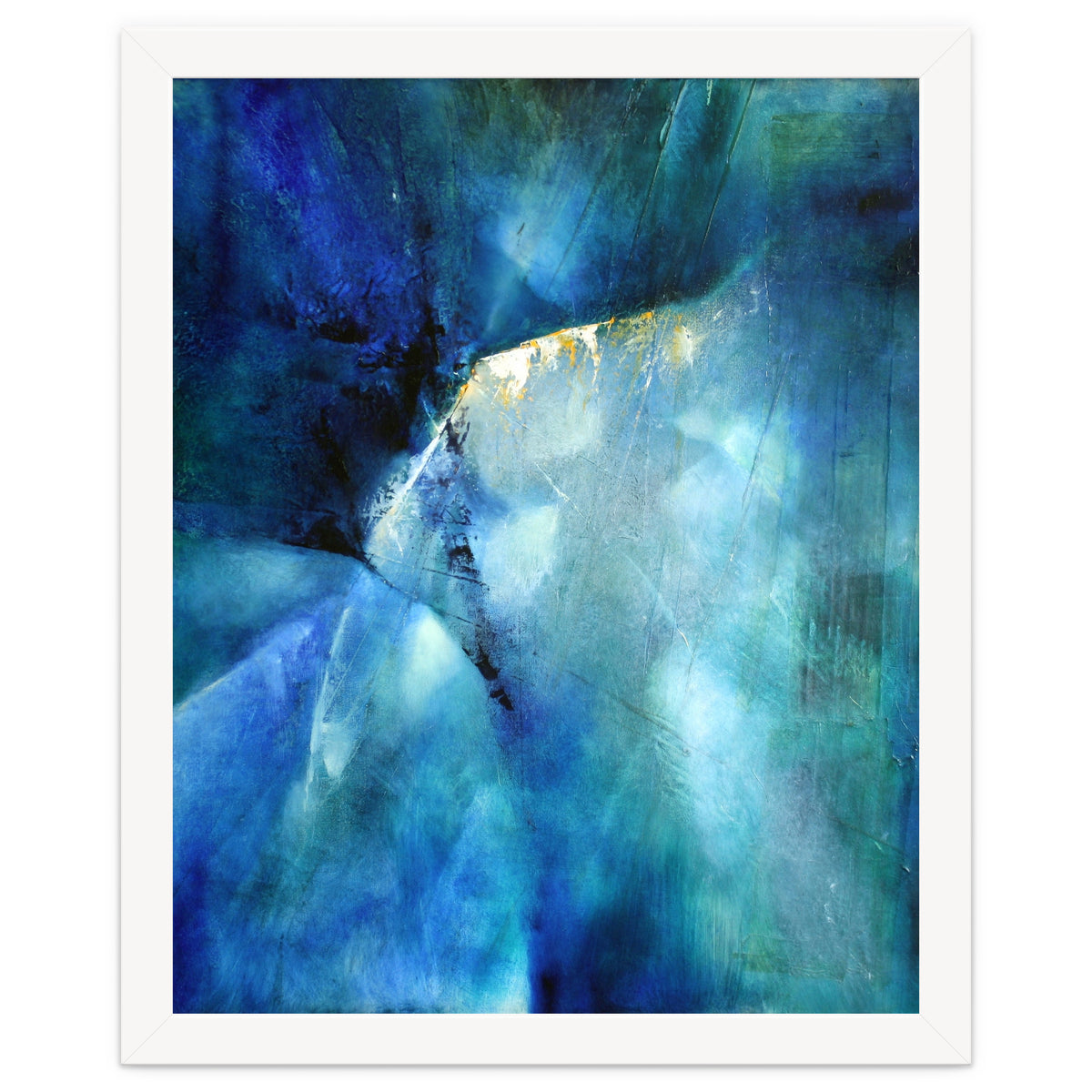 Komposition In Blau - blue composition