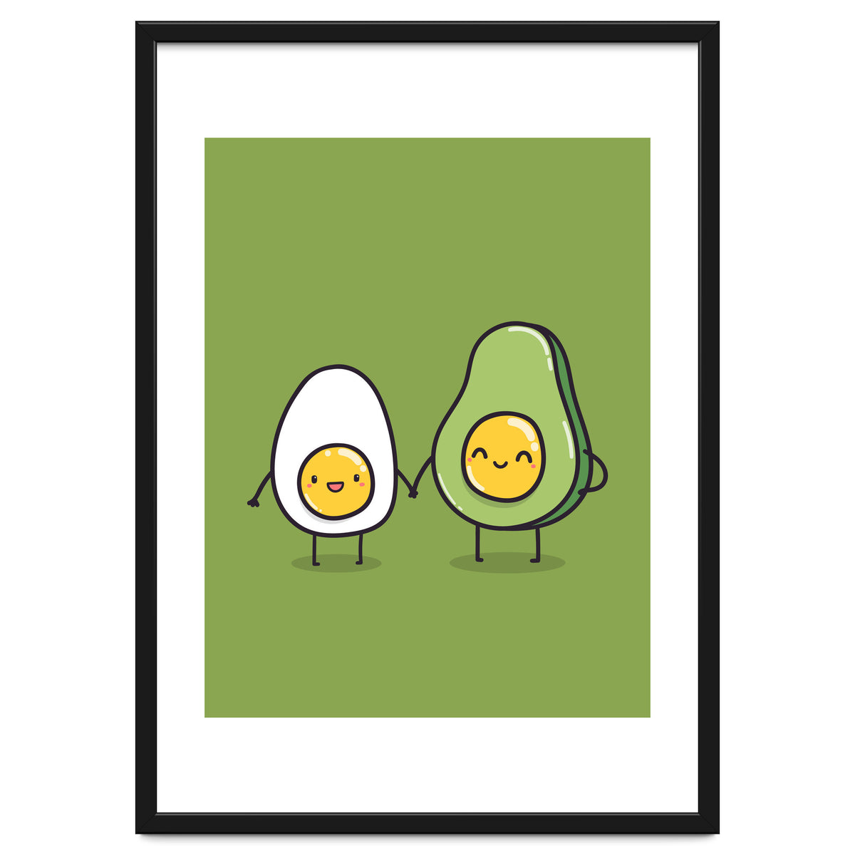 Egg Avocado best friends
