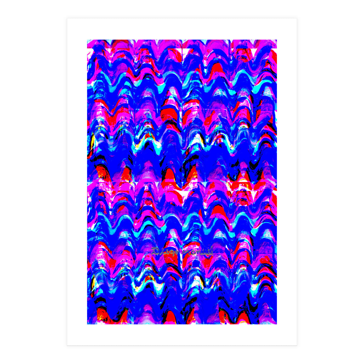 Pop Abstract A 33 (Print Only)