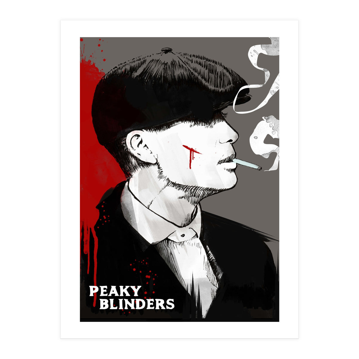 Tommy Shelby poster (Print Only)