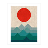 Geometric landscape I (Print Only) thumbnail