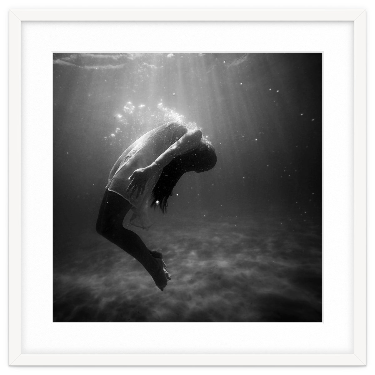 Woman Inside The Water